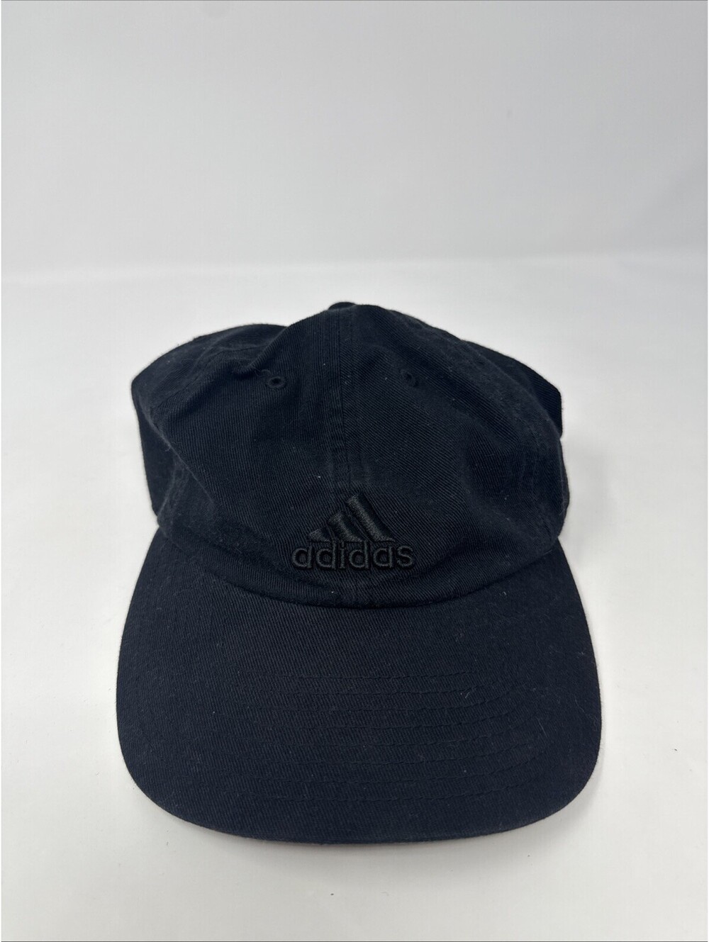 Adisas Strapback Adjustable Hat Cap Black Cotton